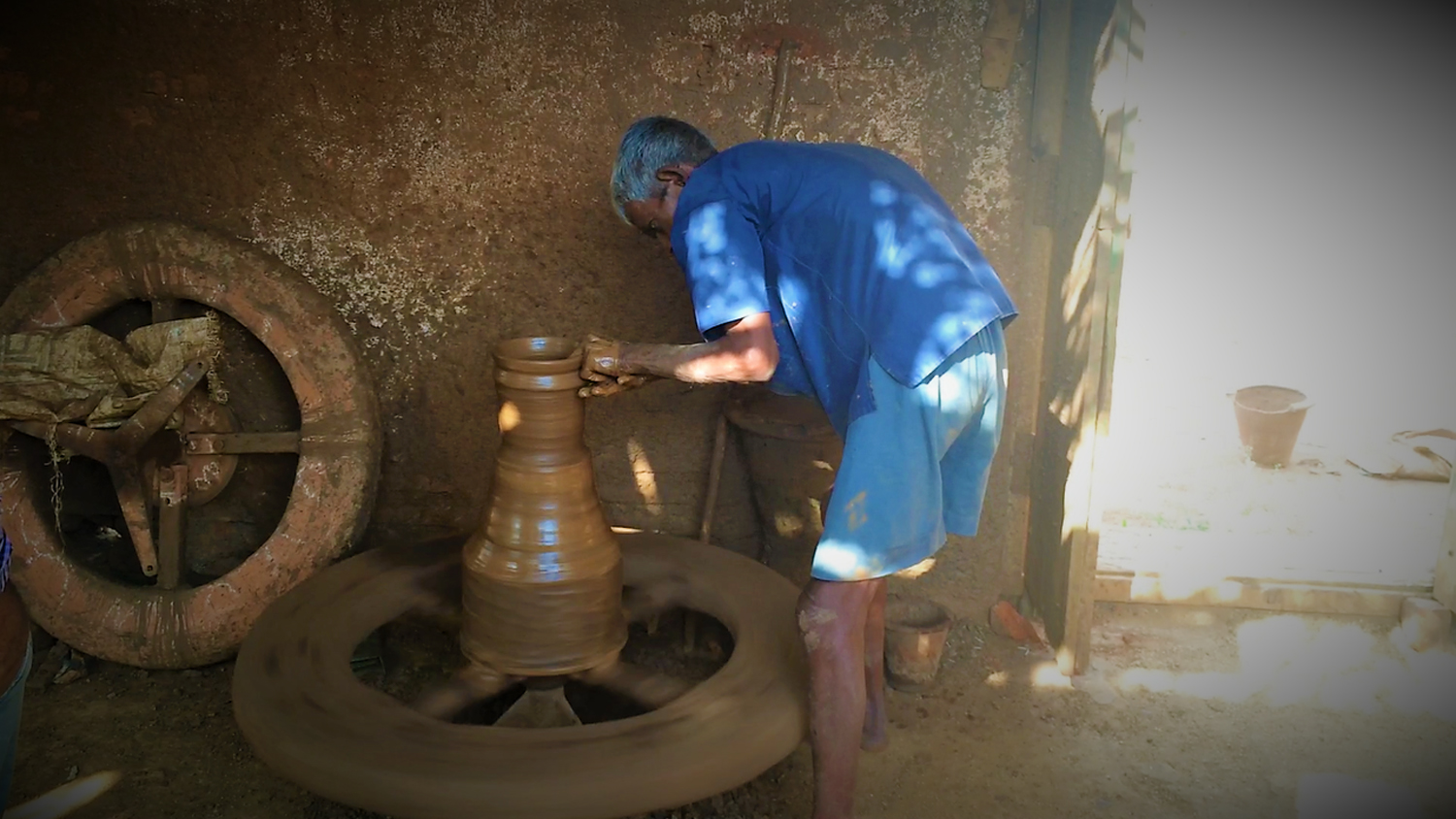 pottery making Yours Truly IndiaWalking Tours in BangaloreBangalore